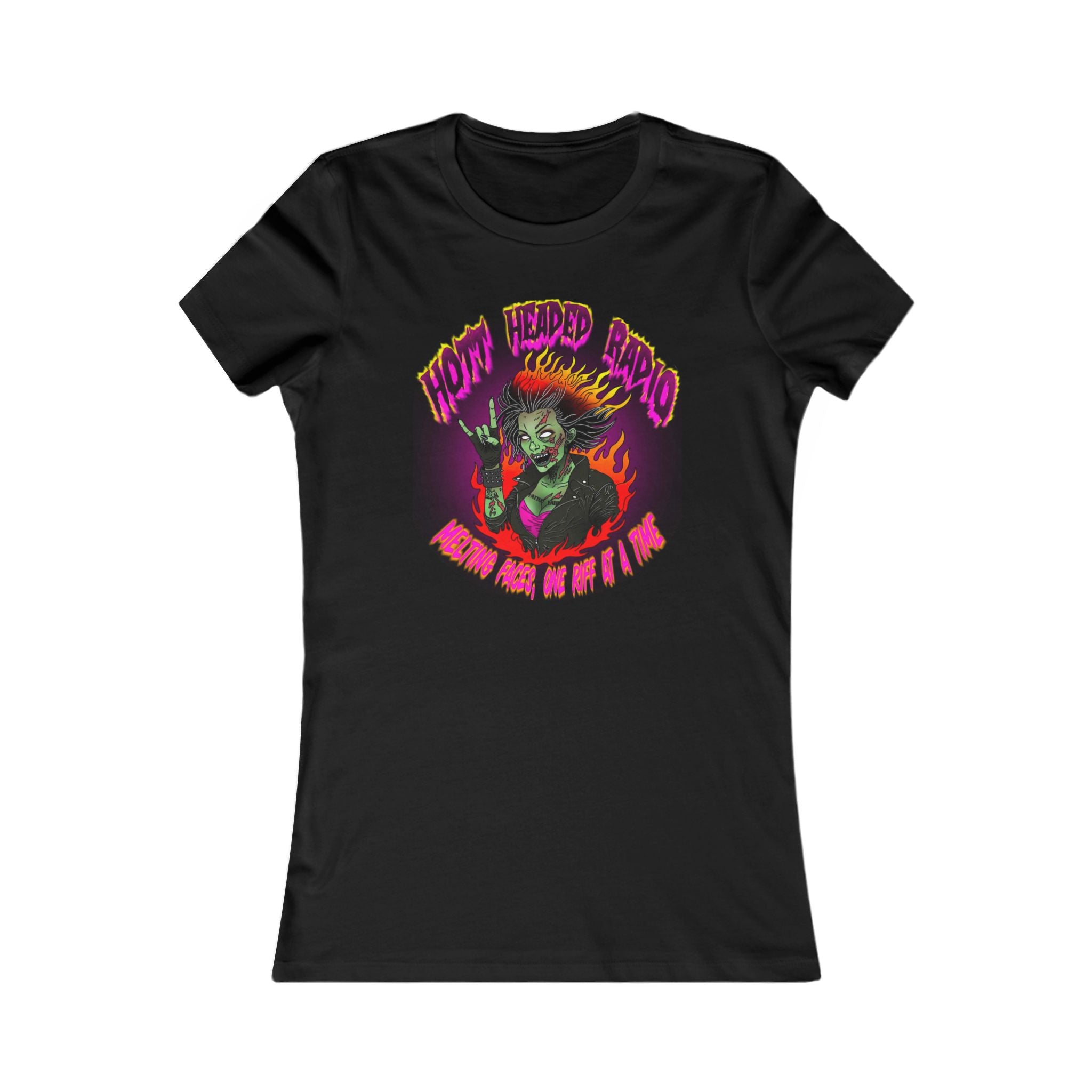 Hott Headed Radio - Women's Tee "Station Logo"