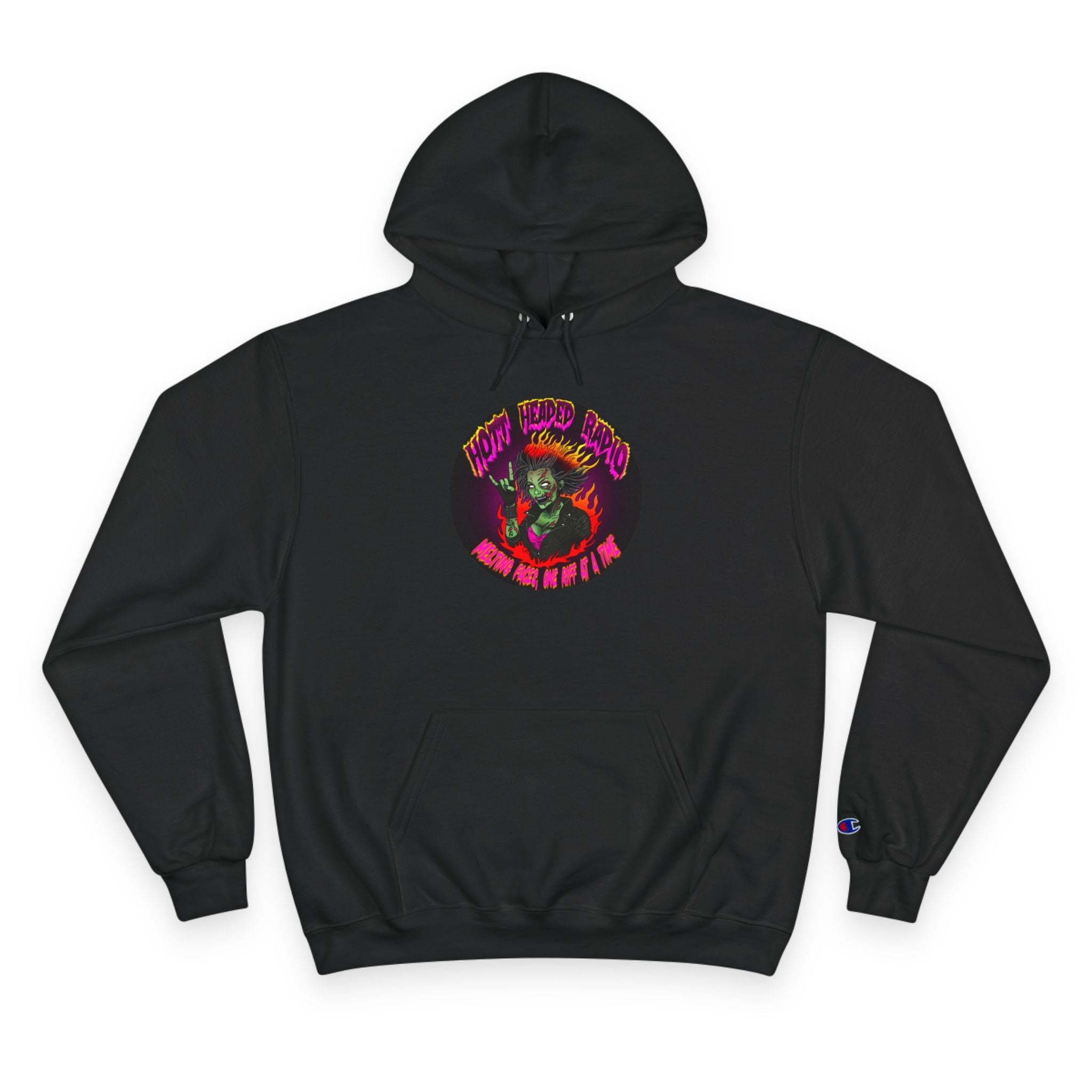 Hott Headed Radio/Royce Music Group (Station HHR Logo-Champion Hoodie)